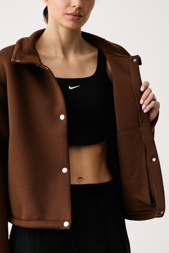Nike Sportswear Bunda oversize dámska s modalom IX7055.259