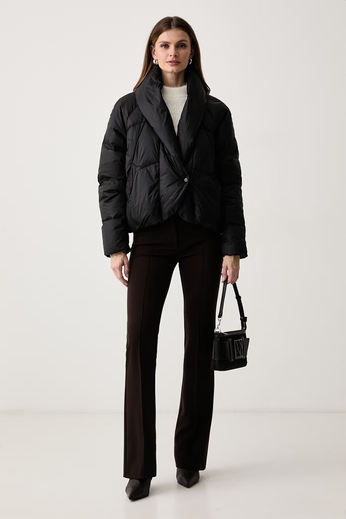 Haveone Kurtka puchowa damska KCT.R022 czarny AW26