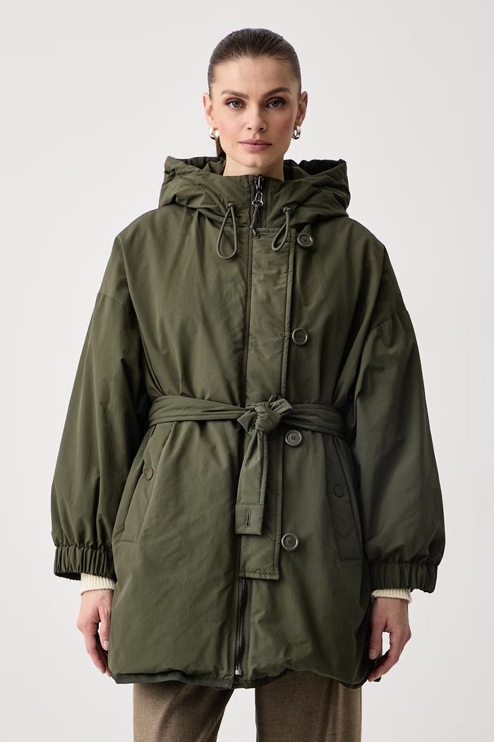 Weekend Max Mara Kurtka puchowa dwustronna damska WKDANCORA 2625496102600 zielony AW26