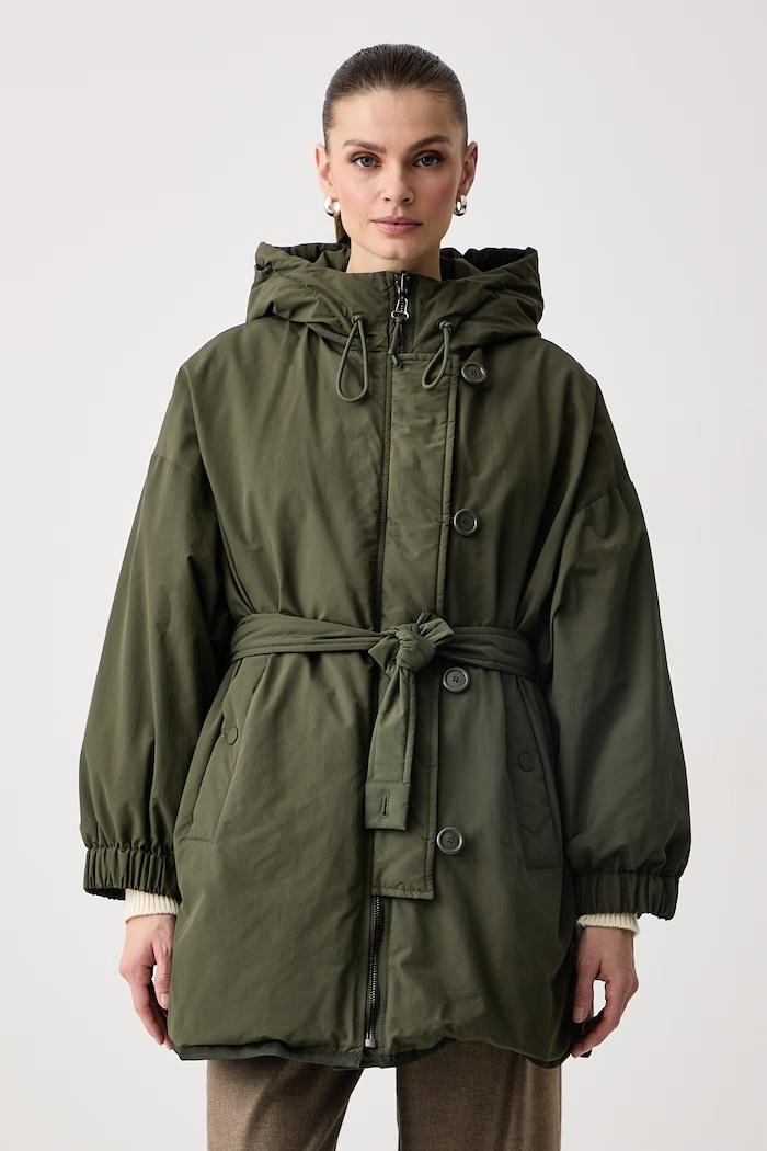 Weekend Max Mara Kurtka puchowa dwustronna damska WKDANCORA 2625496102600 zielony AW26