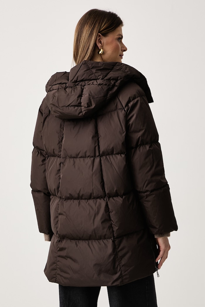 Odzież Weekend Max Mara Kurtka puchowa damska WKDNEWBEMBO 2625496082600 brązowy