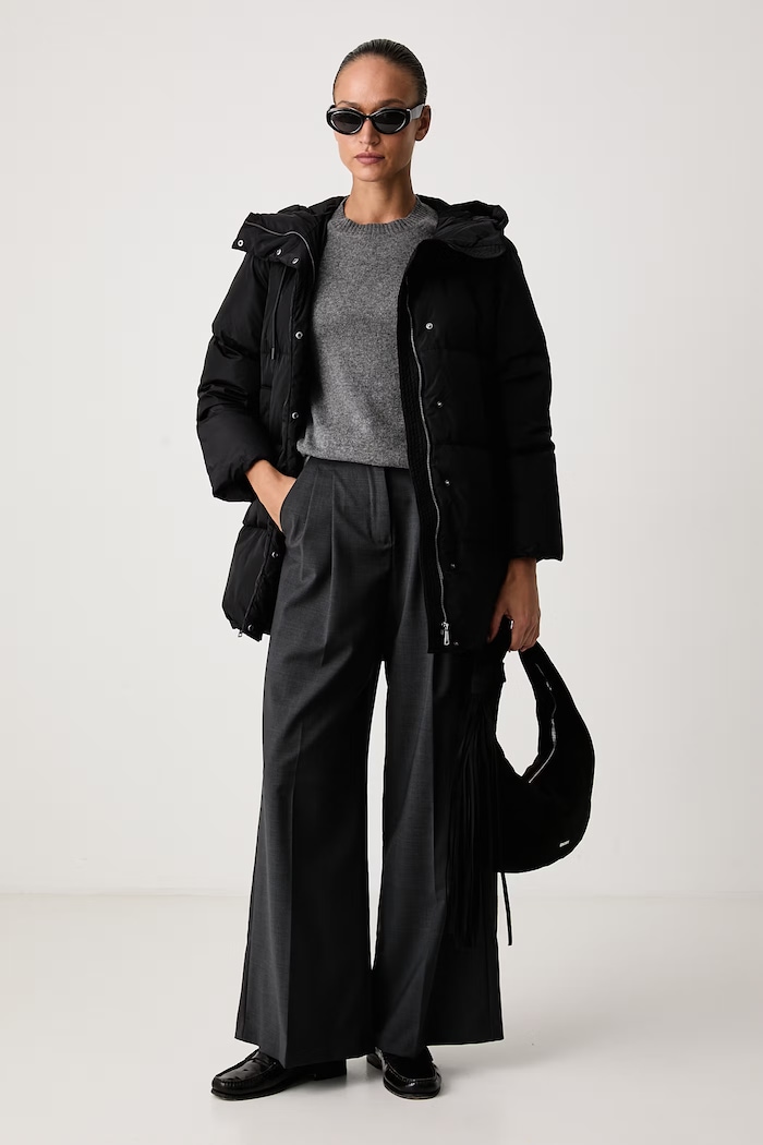 Weekend Max Mara Kurtka puchowa damska WKDNEWBEMBO 2625496082600 czarny AW26