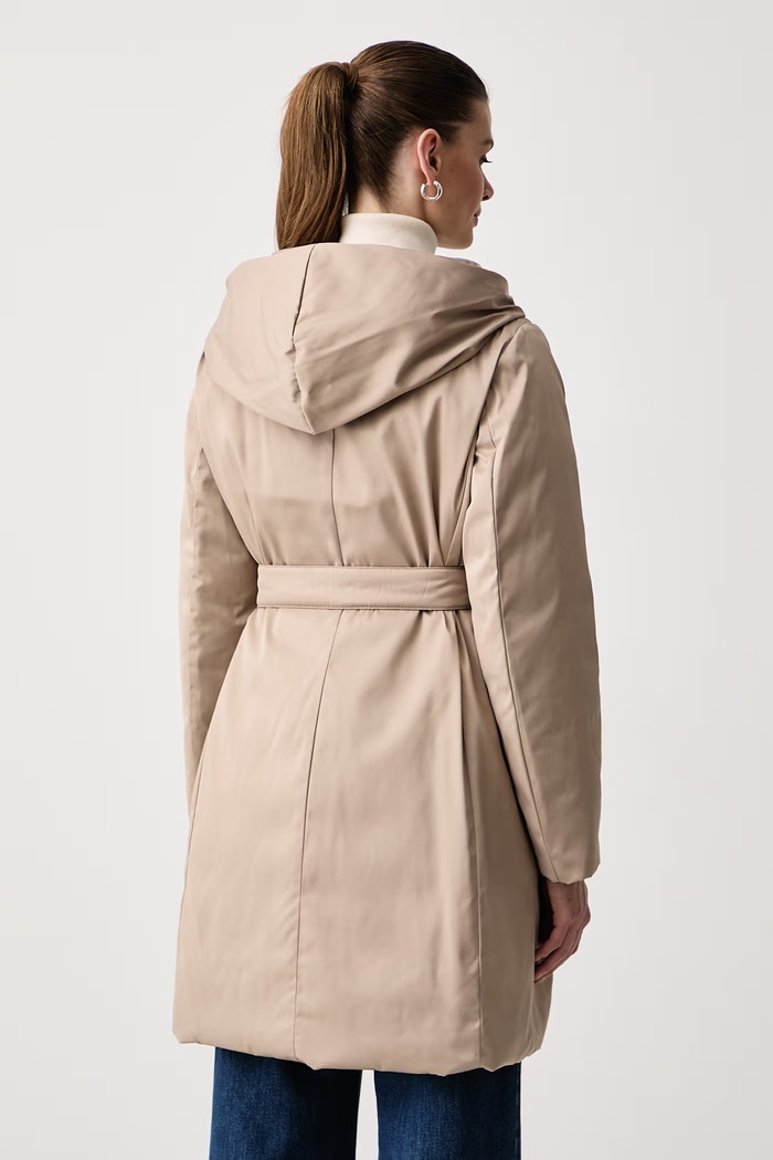Kurtka puchowa dwustronna damska WKDUGGIOSO Weekend Max Mara beżowy 2625496052600