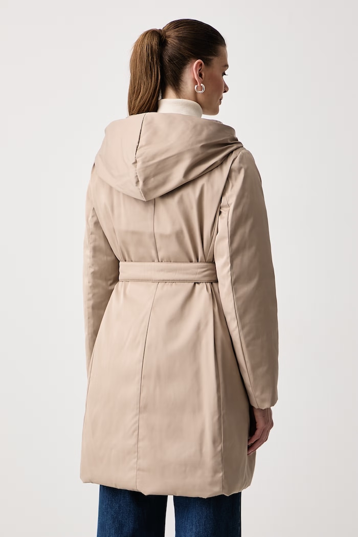 Kurtka puchowa dwustronna damska WKDUGGIOSO Weekend Max Mara beżowy 2625496052600