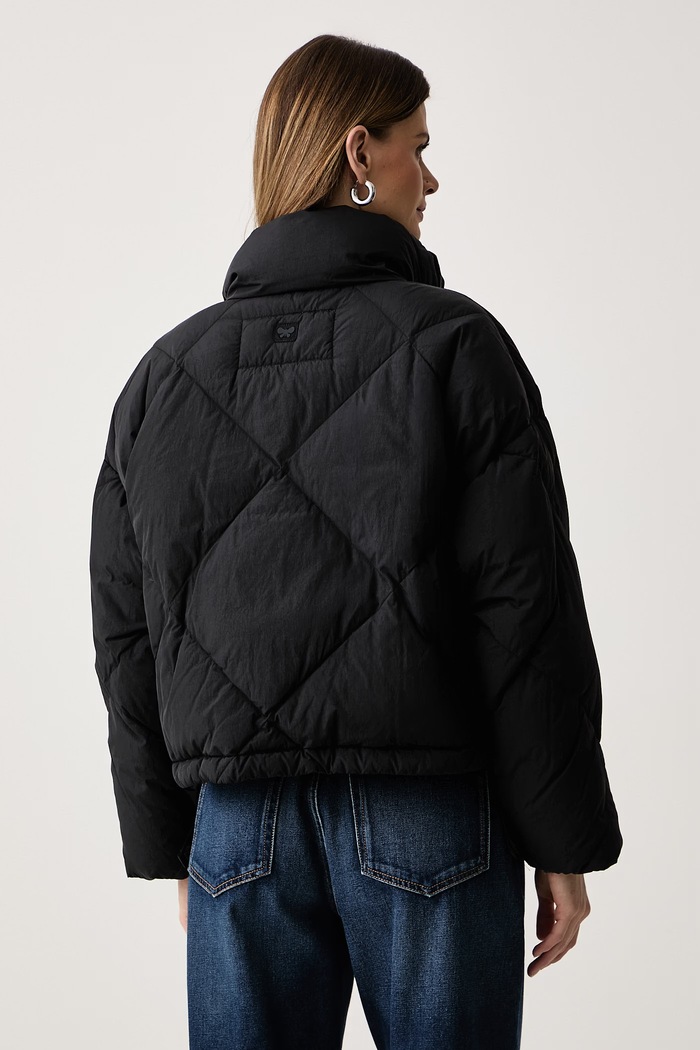 Odzież Weekend Max Mara Kurtka puchowa damska WKDEDITO 2625486022600 czarny