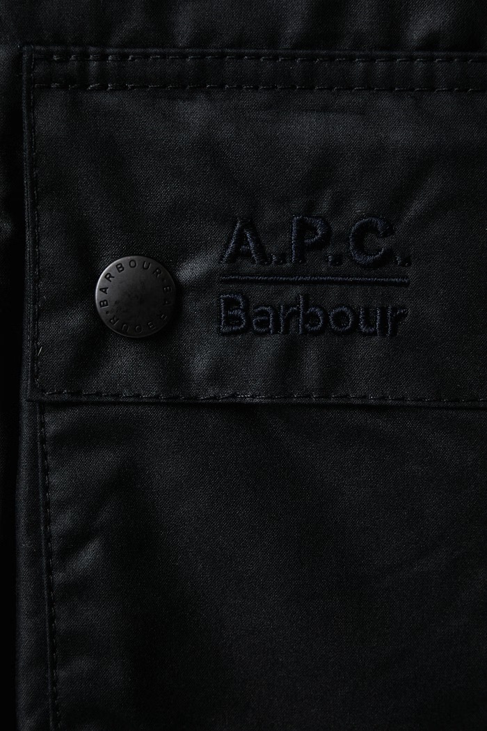 Barbour X A.P.C коротка куртка жіноча вощена LWX1598NY91
