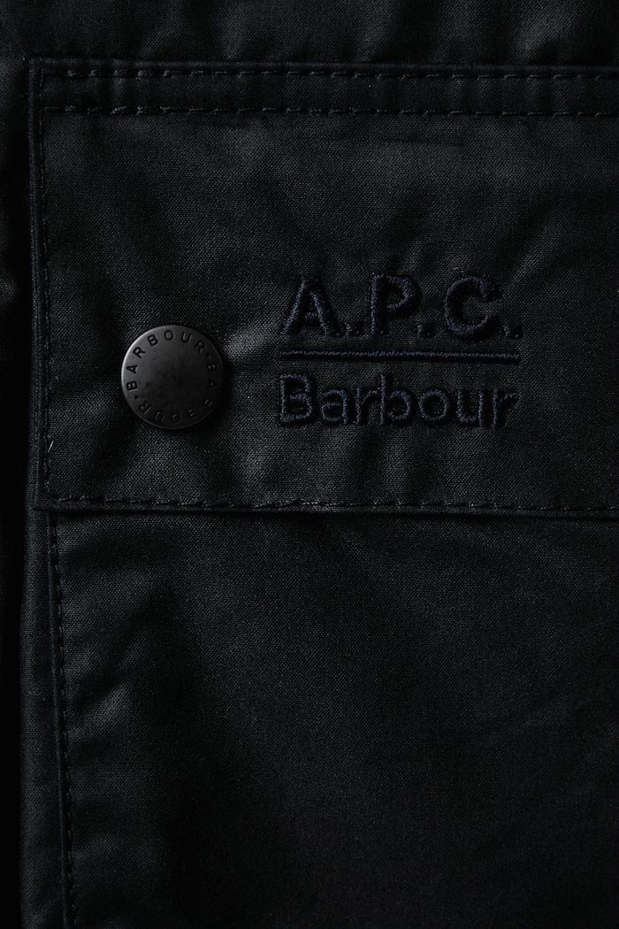Barbour X A.P.C коротка куртка жіноча вощена LWX1598NY91