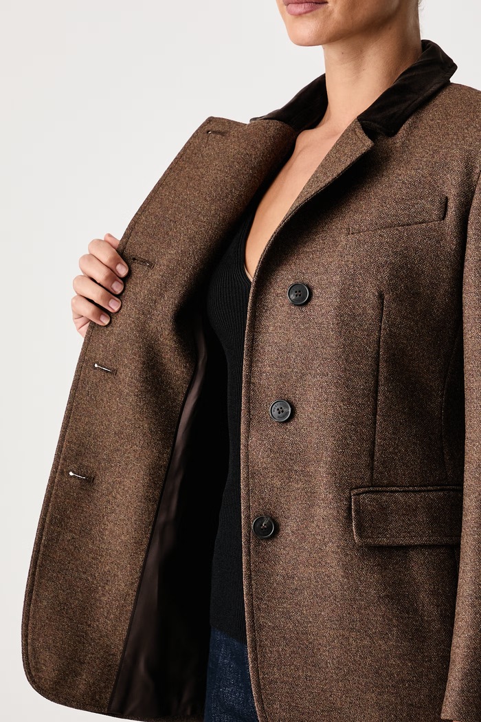 Weekend Max Mara Marynarka jednorzędowa damska wełniana WKIMARTORA 2625046023600
