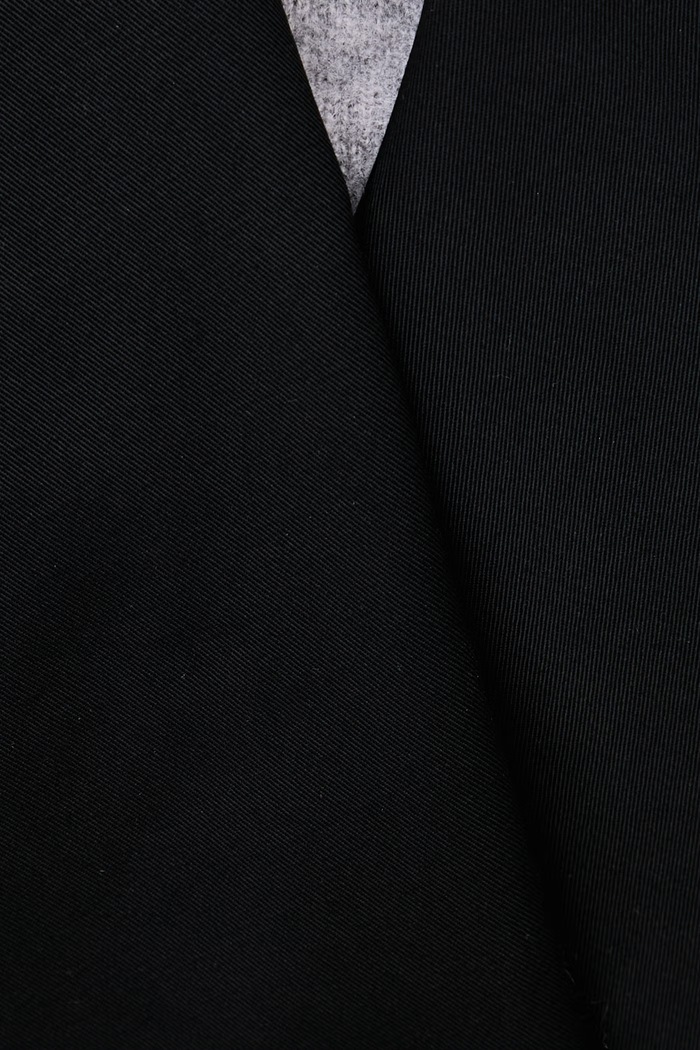 Krótki trencz damski bawełniany PEGGY JACKET NOIR Le Privé czarny LP00824