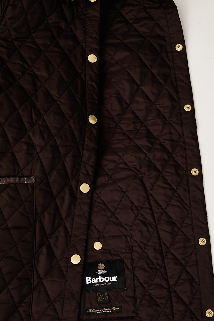 Barbour Icons Tartan kurtka pikowana damska LQU1936BR92