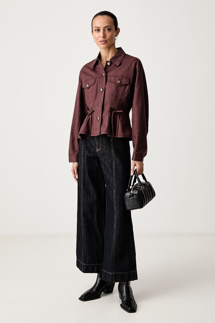Scotch & Soda Kurtka damska U9G01694T brązowy AW26