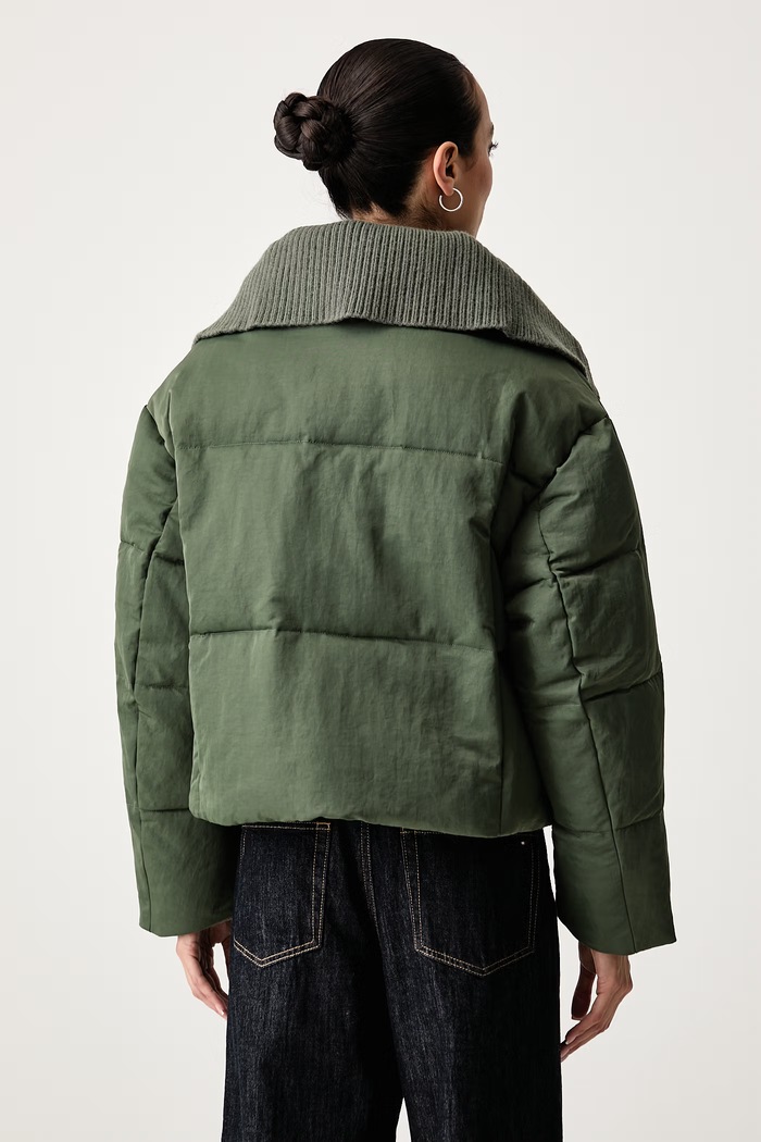 Odzież Scotch & Soda Krótka kurtka damska U9G01688T zielony