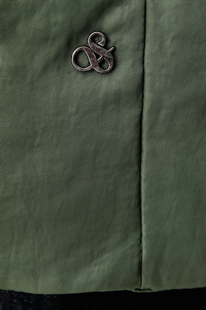 Krótka kurtka damska Scotch & Soda zielony U9G01688T