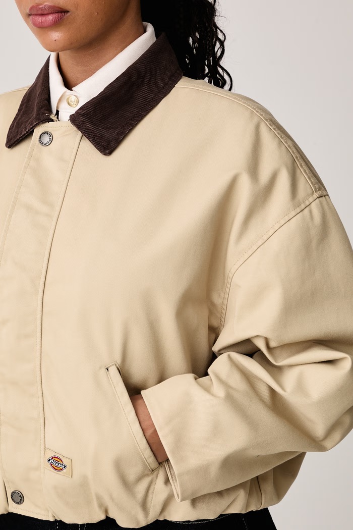 Kratka jakna za žene Dickies DK0A8DEEL381 bež