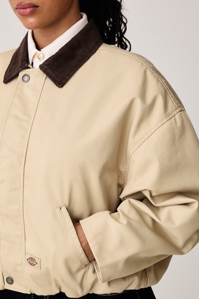 Kratka jakna za žene Dickies DK0A8DEEL381 bež