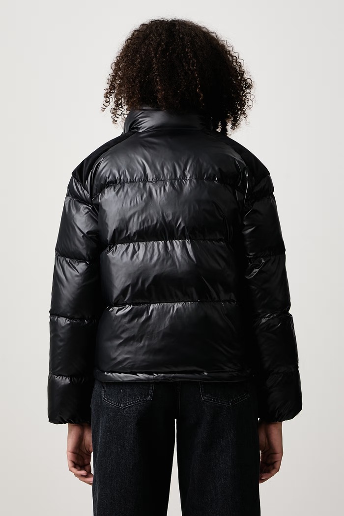 Odzież Sporty & Rich Bold Logo Mountain kurtka puchowa damska OW06182315BA04 czarny