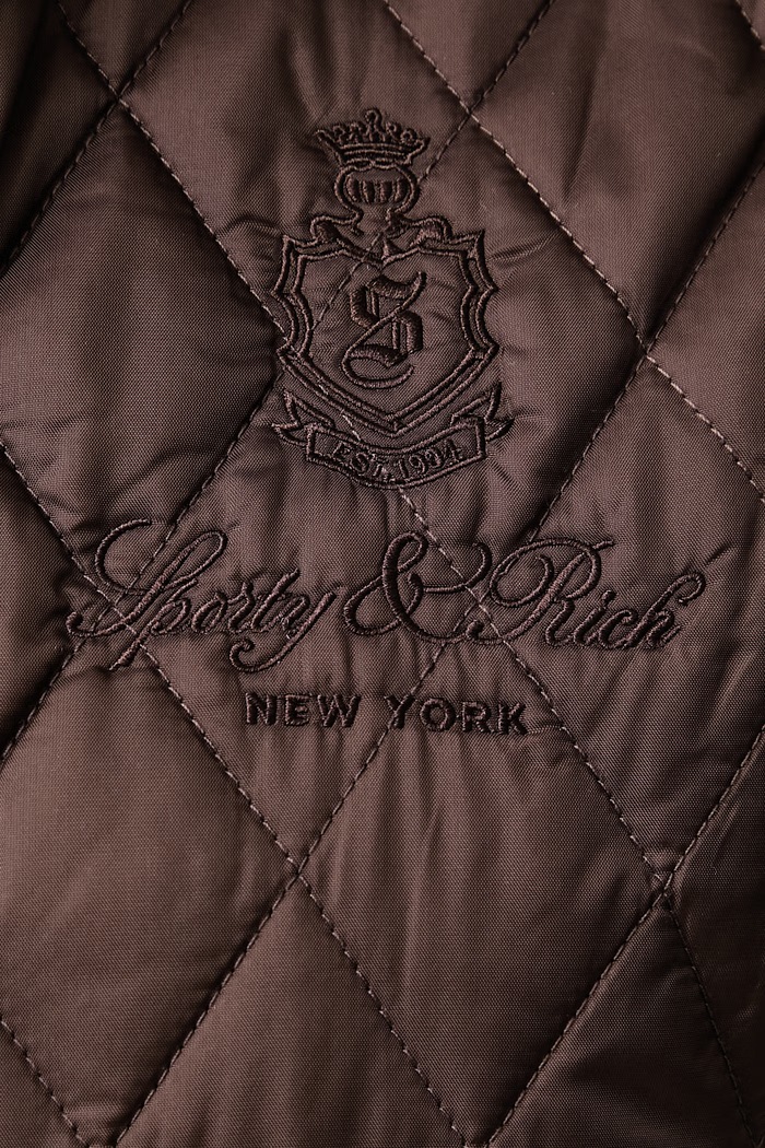 Sporty & Rich Vendome Quilted Riding sleeveless jacket Women's JA00883205BR38