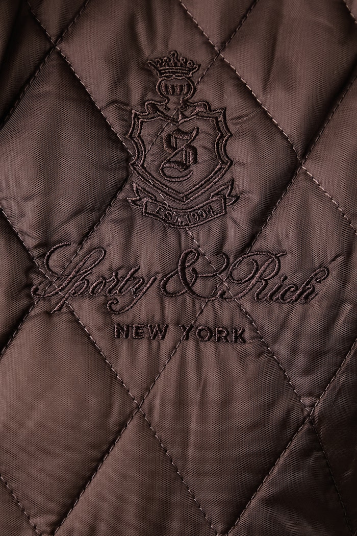 Sporty & Rich Vendome Quilted Riding sleeveless jacket Women's JA00883205BR38