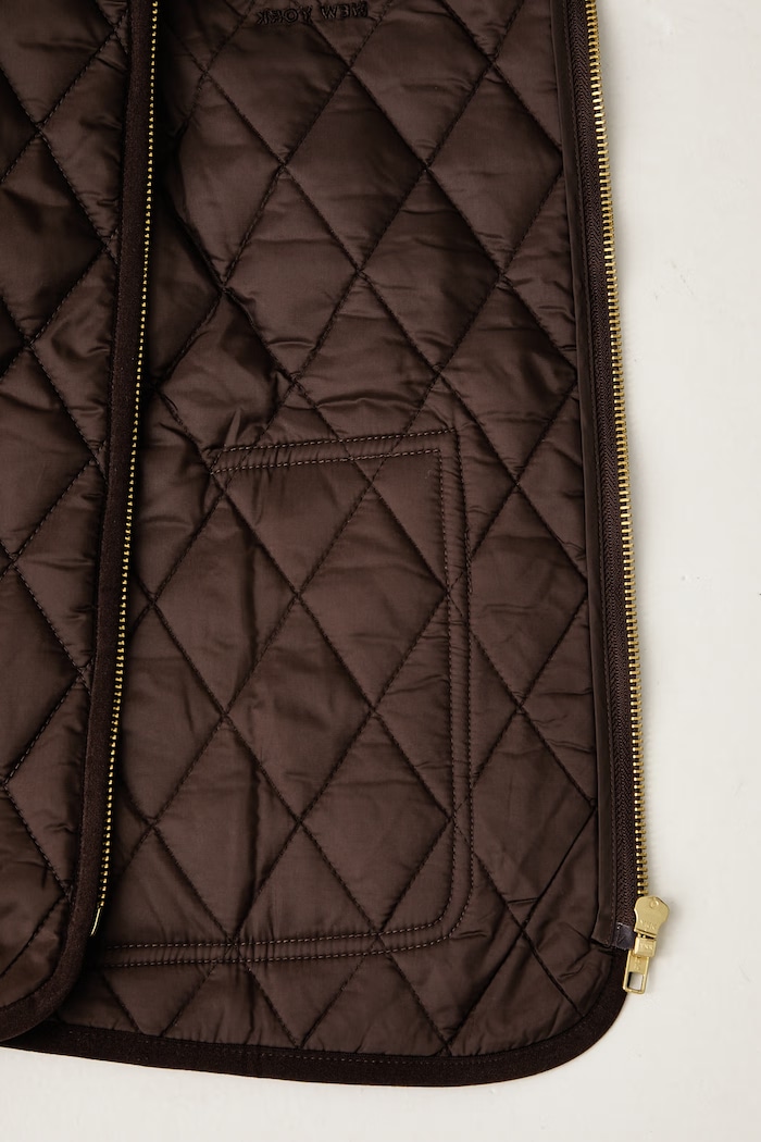 Sporty & Rich Vendome Quilted Riding sleeveless jacket Women's JA00883205BR38