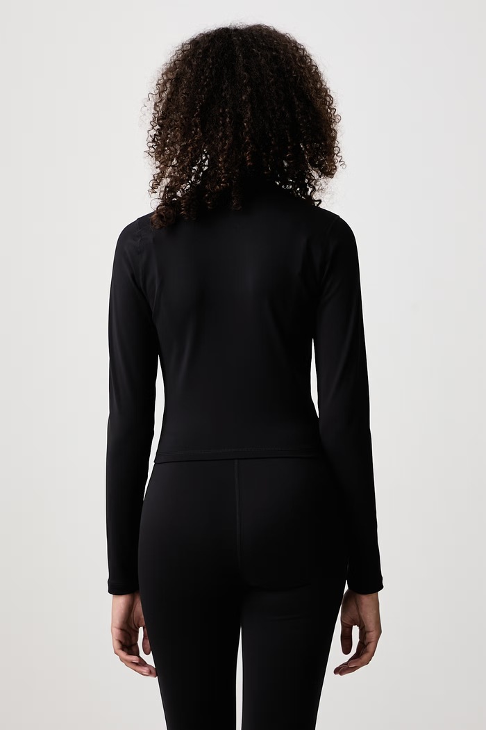 Odzież Sporty & Rich Bold Logo bluza rozpinana damska TO01888315BA01 czarny