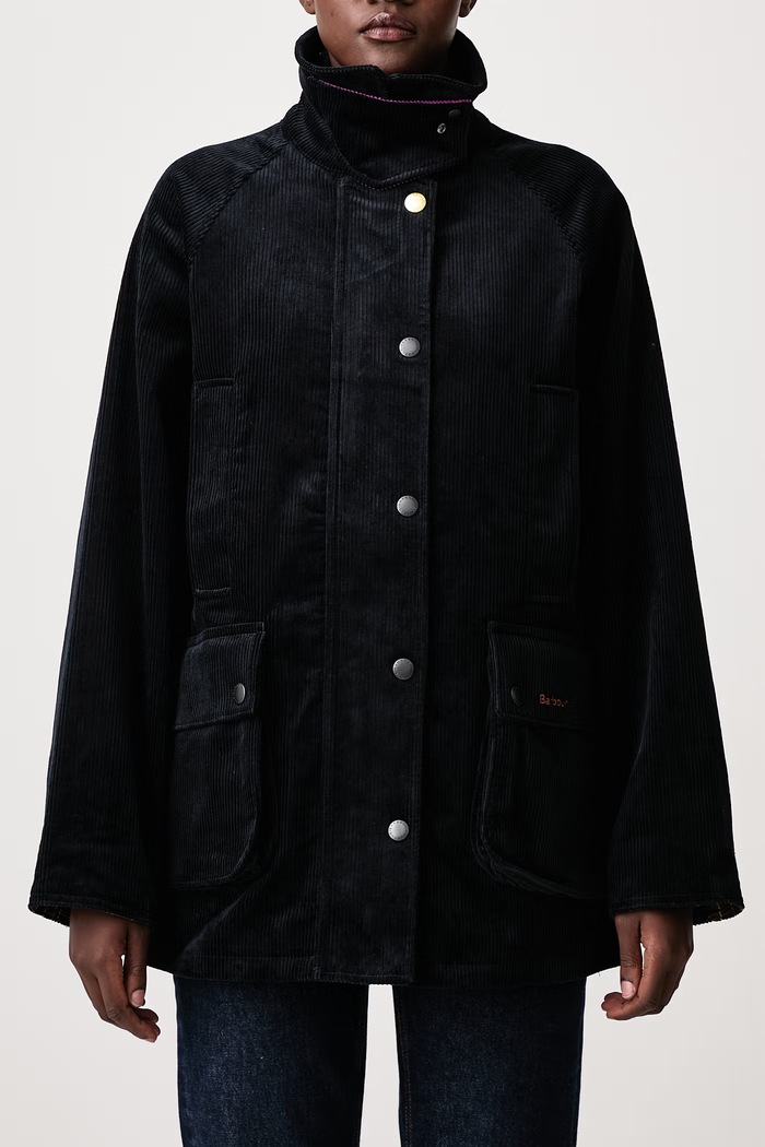 X PAUL SMITH jacket Women's corduroy Barbour navy LCA0433NY91