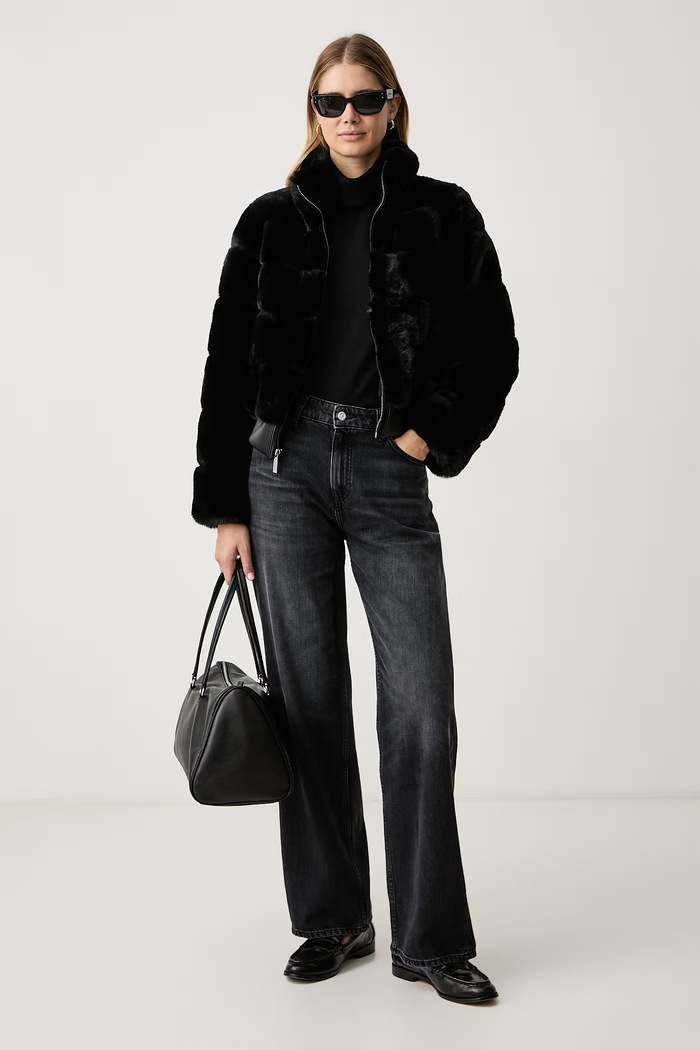 MICHAEL Michael Kors Kurtka przejściowa damska 77G1377M52 czarny AW26