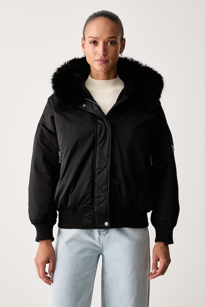 MICHAEL Michael Kors Páperová bunda dámska čierna MF620MSHRR