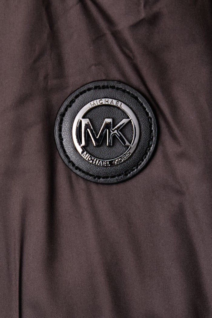 Krótka kurtka damska MICHAEL Michael Kors brązowy 77G7610M42