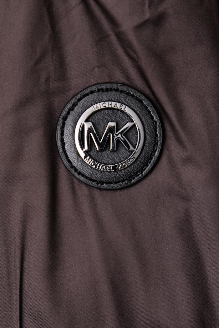 Krótka kurtka damska MICHAEL Michael Kors brązowy 77G7610M42