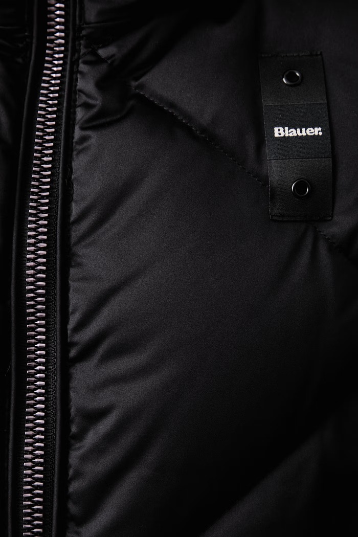 Bezrękawnik puchowy damski Blauer czarny BLDX03361
