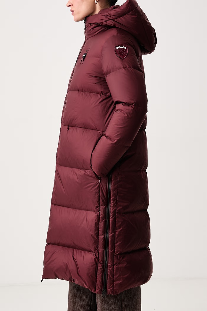 Kurtka puchowa damska Blauer BLDK03389 bordowy