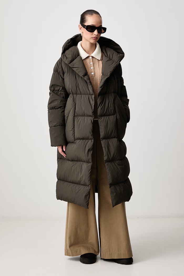Blauer Kurtka puchowa damska BLDK03356 zielony AW26