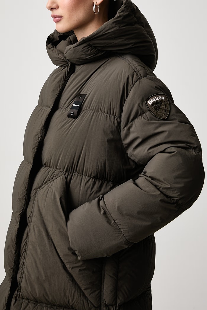 Kurtka puchowa damska Blauer BLDK03356 zielony