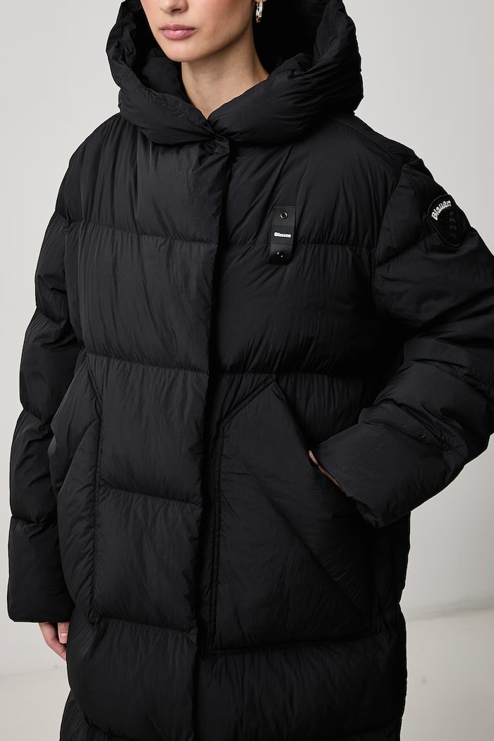 Kurtka puchowa damska Blauer BLDK03356 czarny
