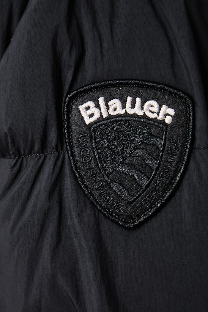 Kurtka puchowa damska Blauer czarny BLDK03356