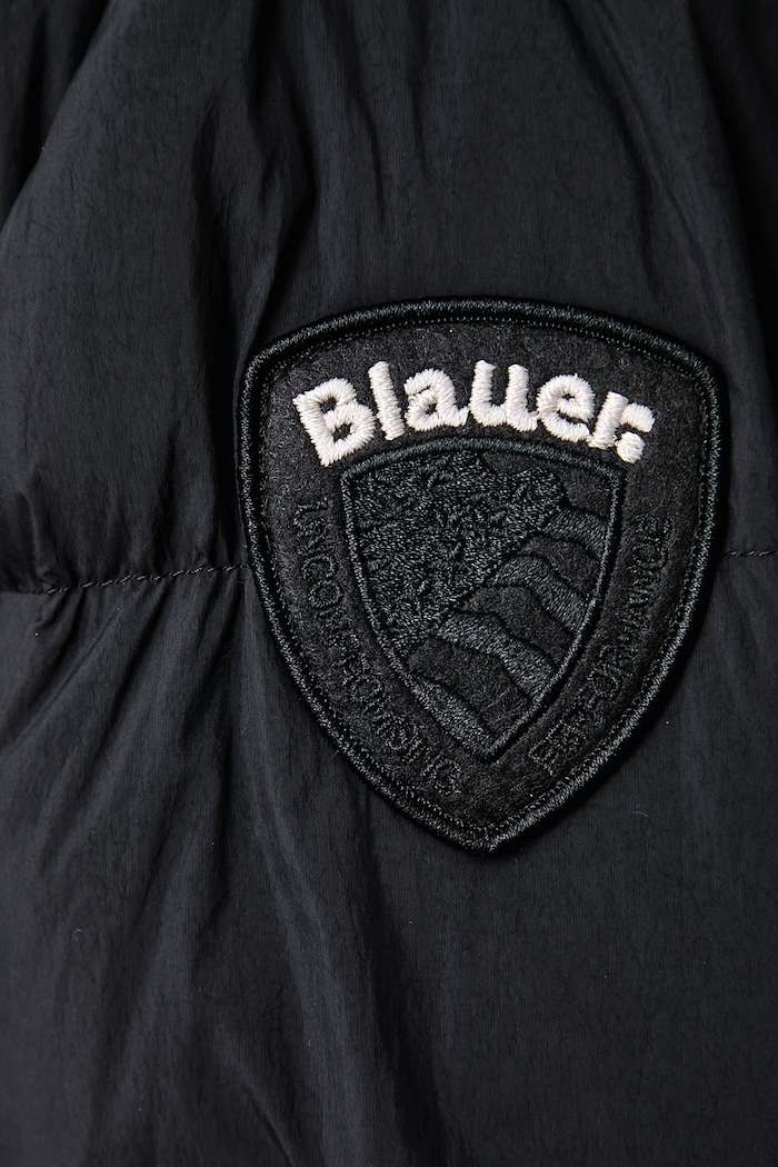 Kurtka puchowa damska Blauer czarny BLDK03356
