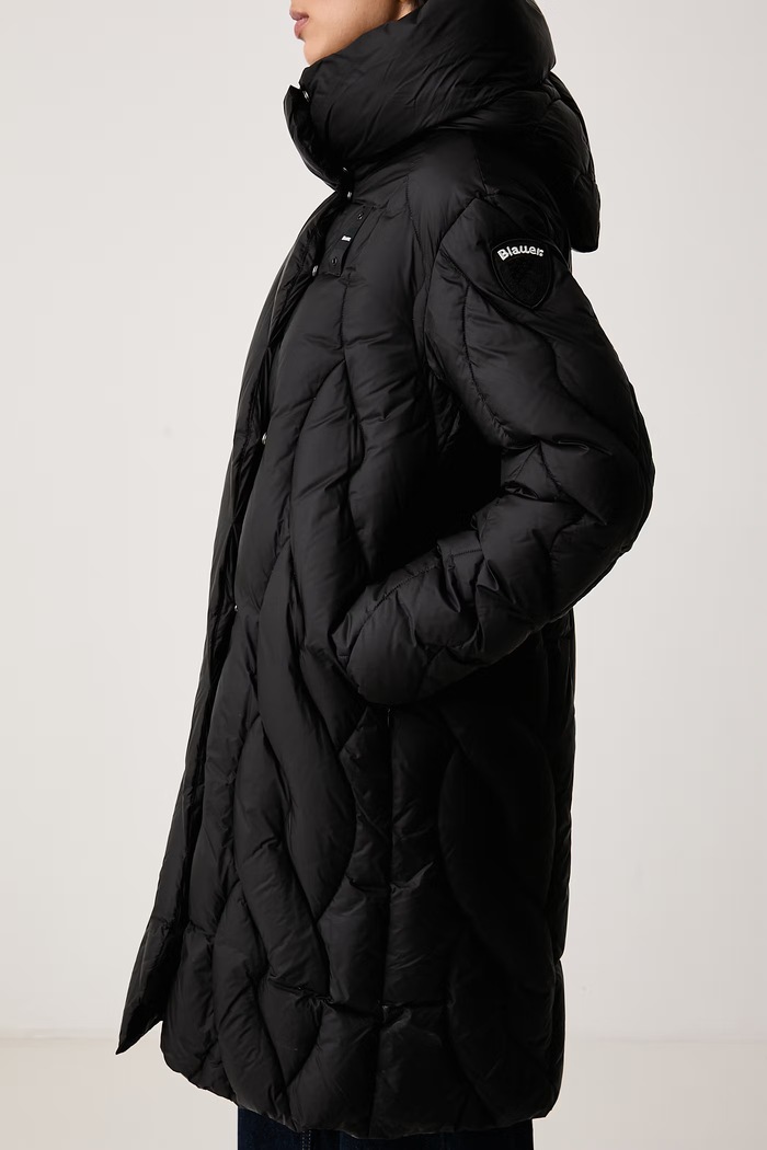 Kurtka puchowa damska Blauer BLDK03206 czarny