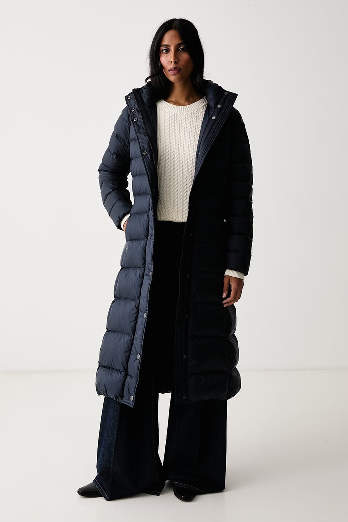 Blauer Kurtka puchowa damska BLDK03043 granatowy AW26