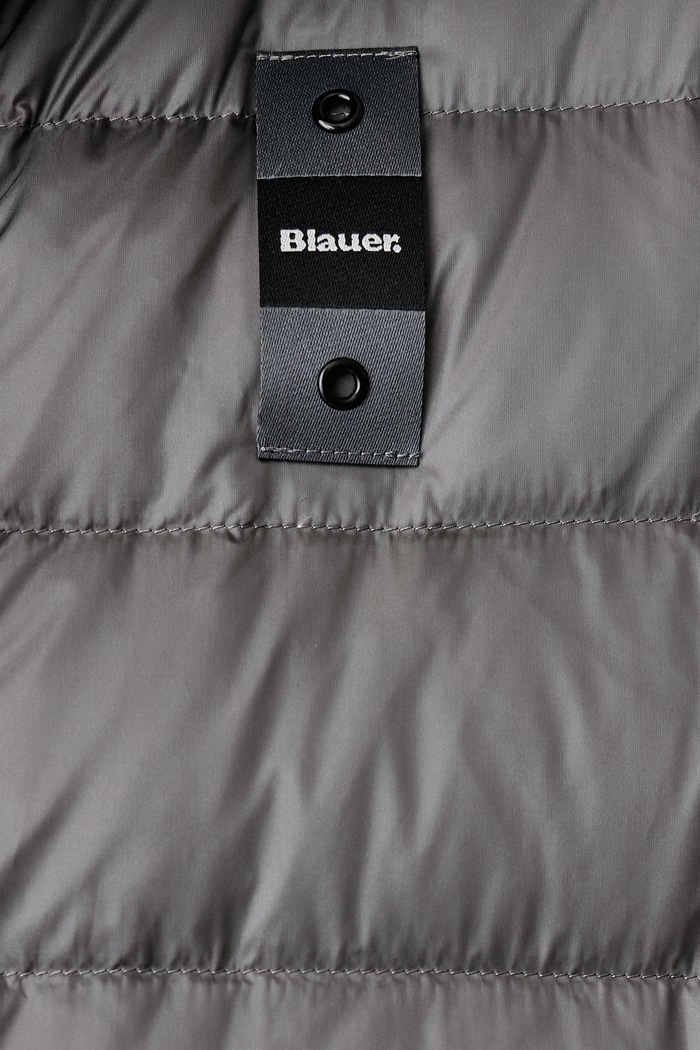 Kurtka puchowa damska Blauer szary BLDK03043
