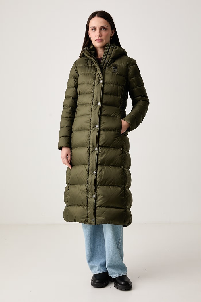 Blauer Kurtka puchowa damska zielony BLDK03043