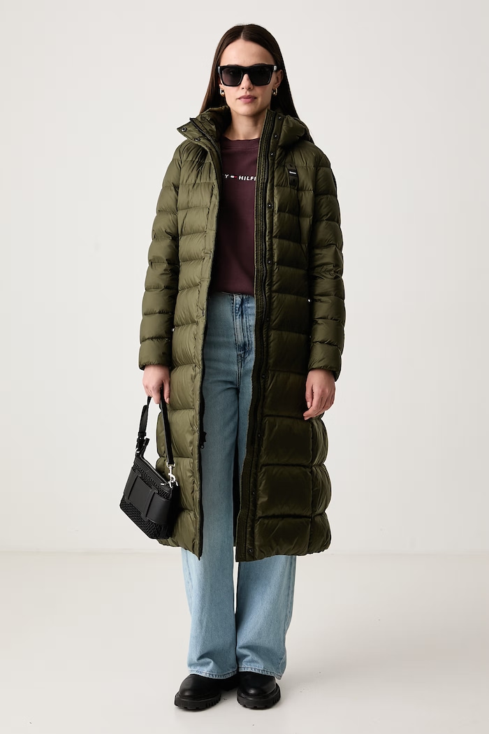 Blauer Kurtka puchowa damska BLDK03043 zielony AW26