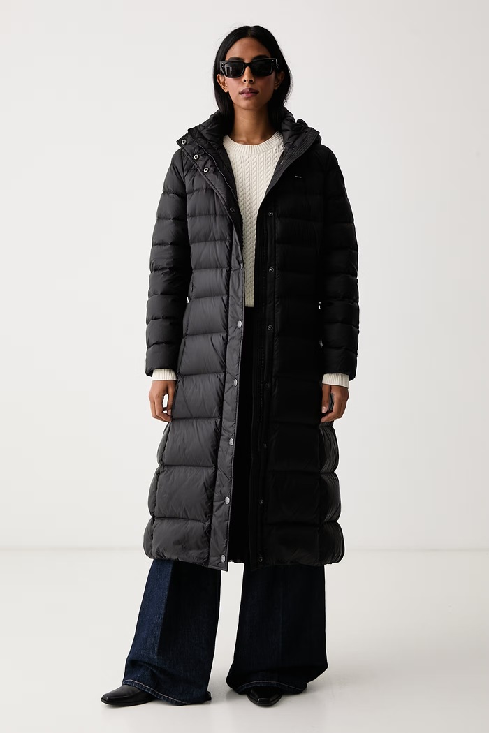 Blauer Kurtka puchowa damska BLDK03043 czarny AW26