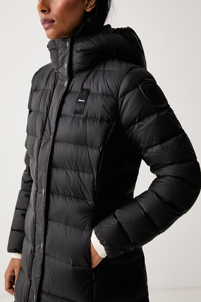 Kurtka puchowa damska Blauer BLDK03043 czarny