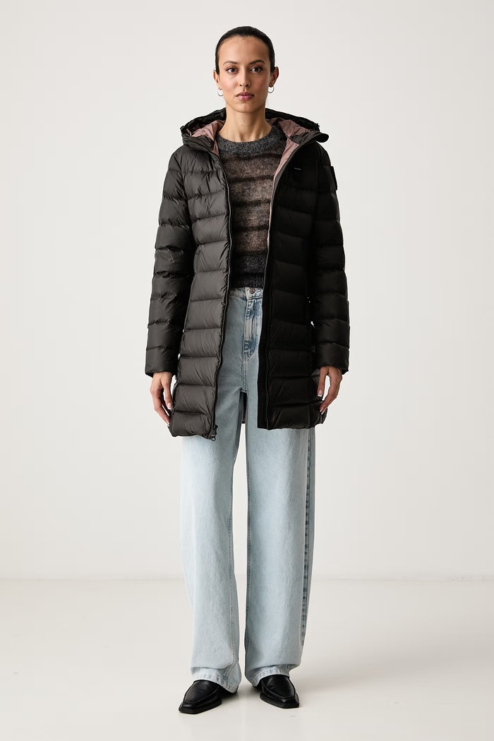 Blauer Kurtka puchowa damska BLDK03039 zielony AW26