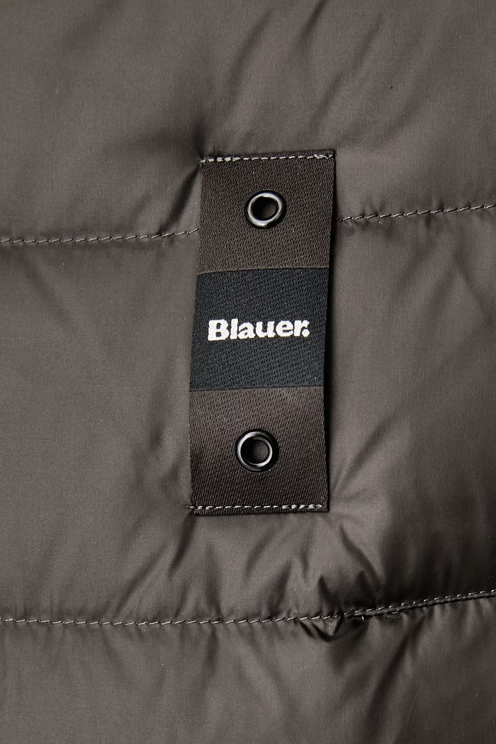 Kurtka puchowa damska Blauer zielony BLDK03039