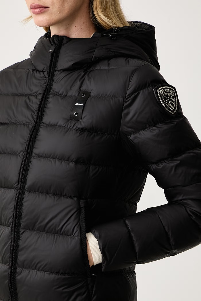 Kurtka puchowa damska Blauer BLDK03039 czarny