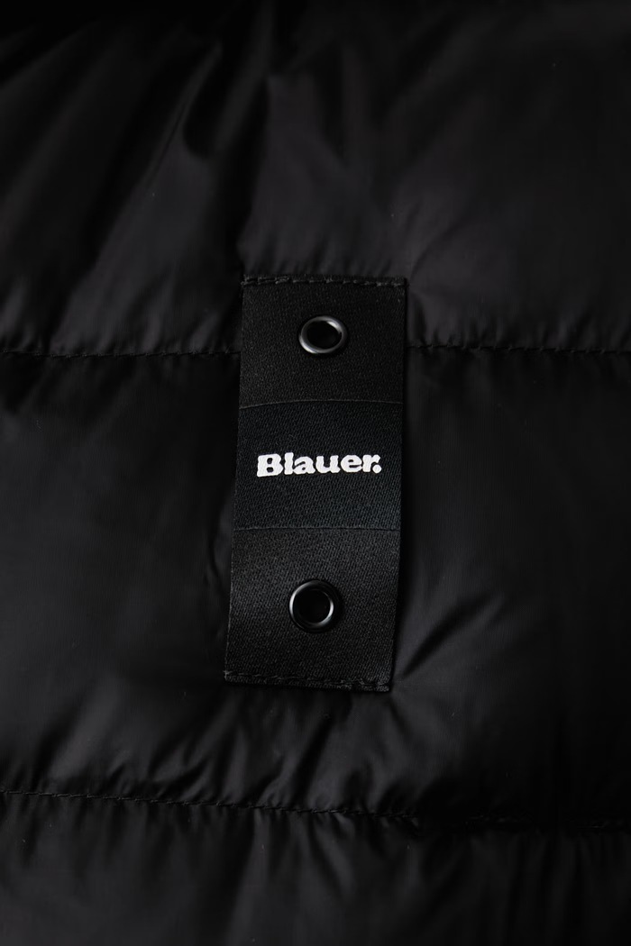 Kurtka puchowa damska Blauer czarny BLDK03039