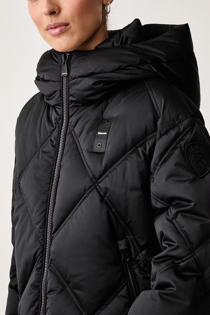Kurtka puchowa damska Blauer BLDC03360 czarny