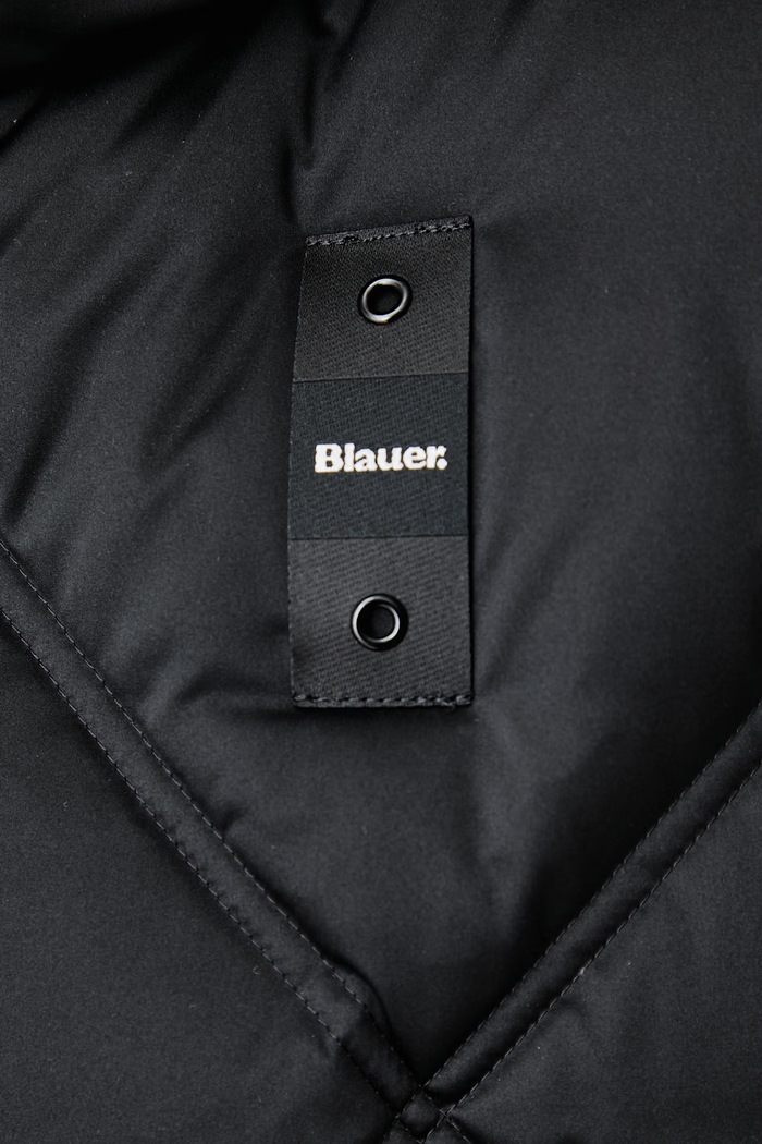 Kurtka puchowa damska Blauer czarny BLDC03360