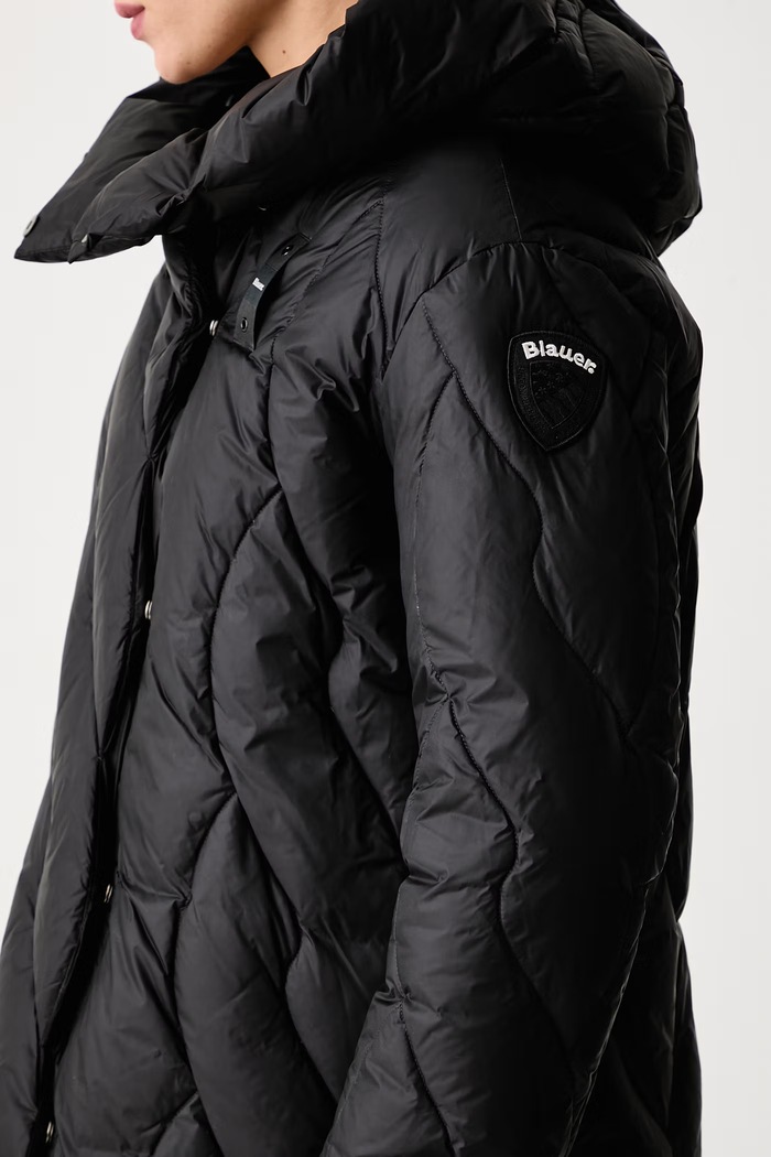 Kurtka puchowa damska Blauer BLDC03205 czarny